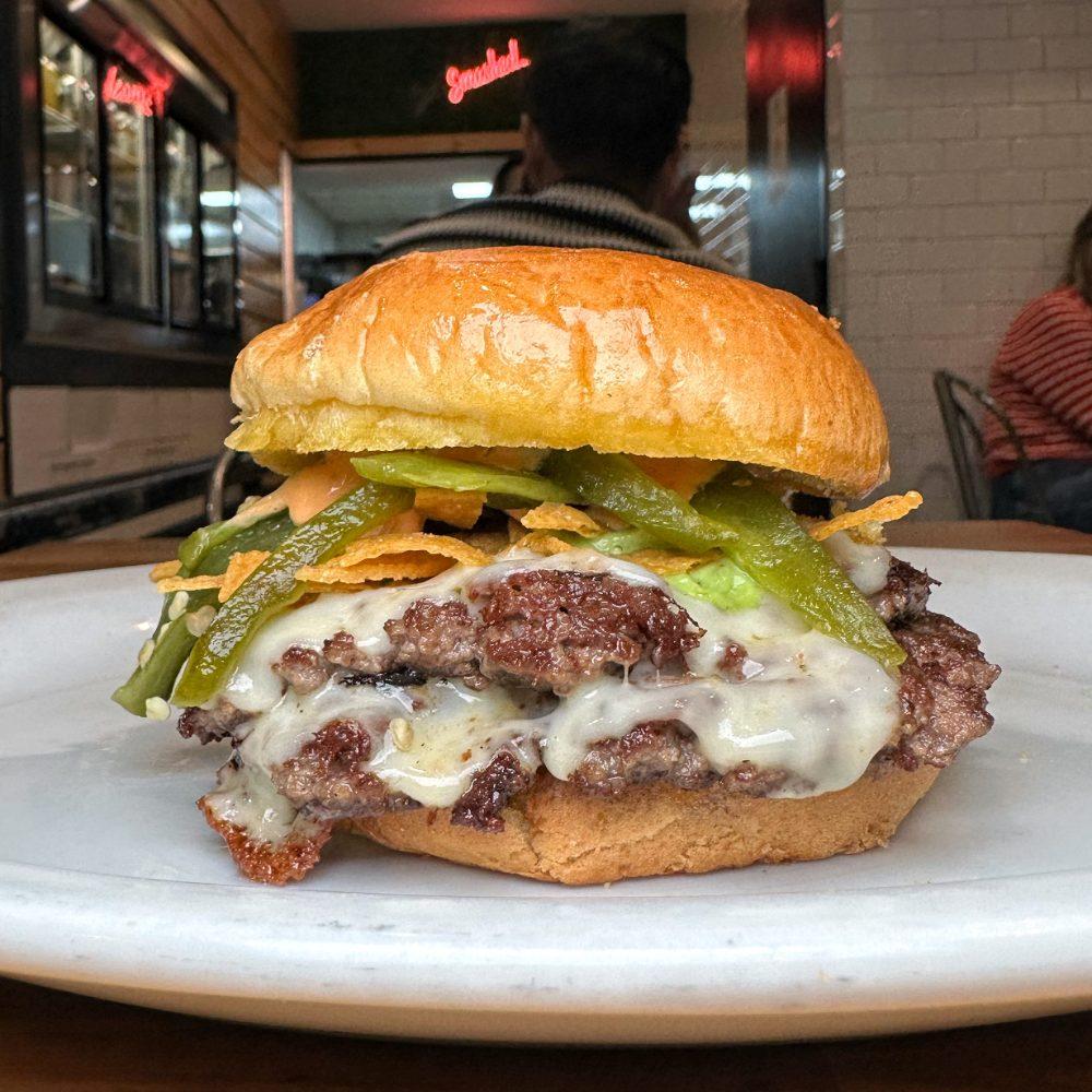 The El Jefe Smash, Handcraft Burger of the Month for May 2025