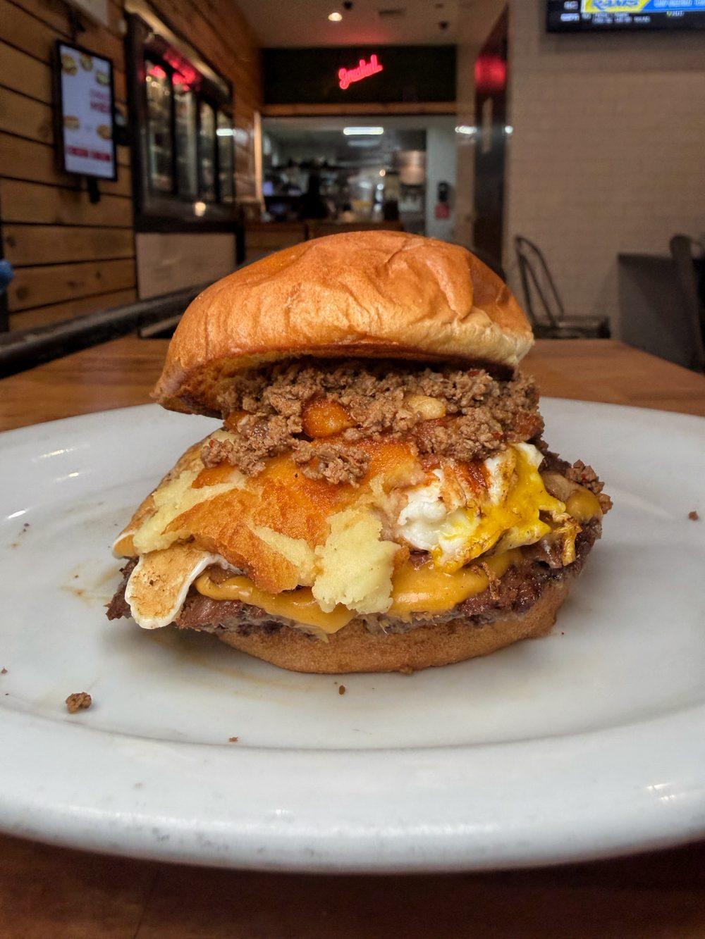 The Hotsy Smash, Handcraft Burger of the Month for August 2026
