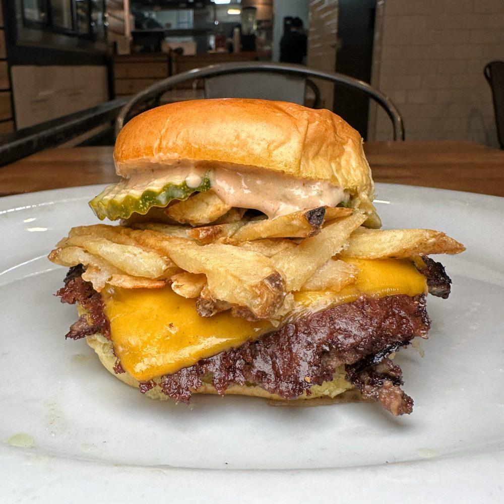 The Ultimate French Fry Smash, Handcraft Burger of the Month for April 2025